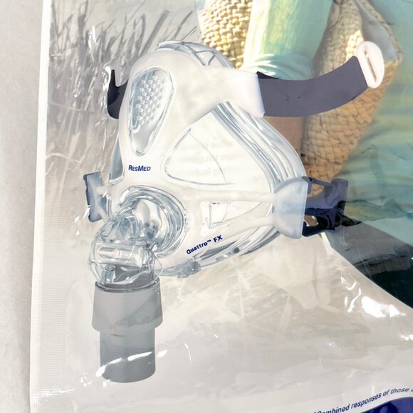 ResMed Quattro FX Factory Sealed Size Medium Full Face Mask New in Bag - Picture 6 of 13